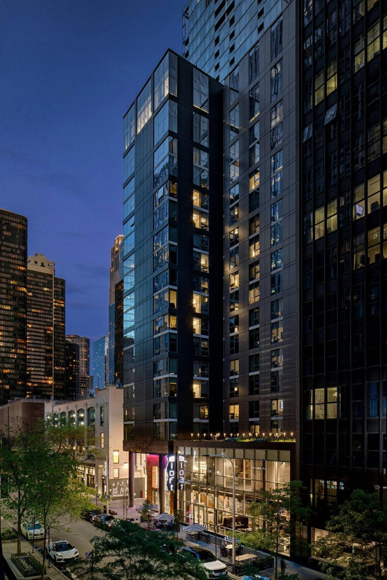 Aloft Chicago Mag Mile Hotel Eksteriør billede