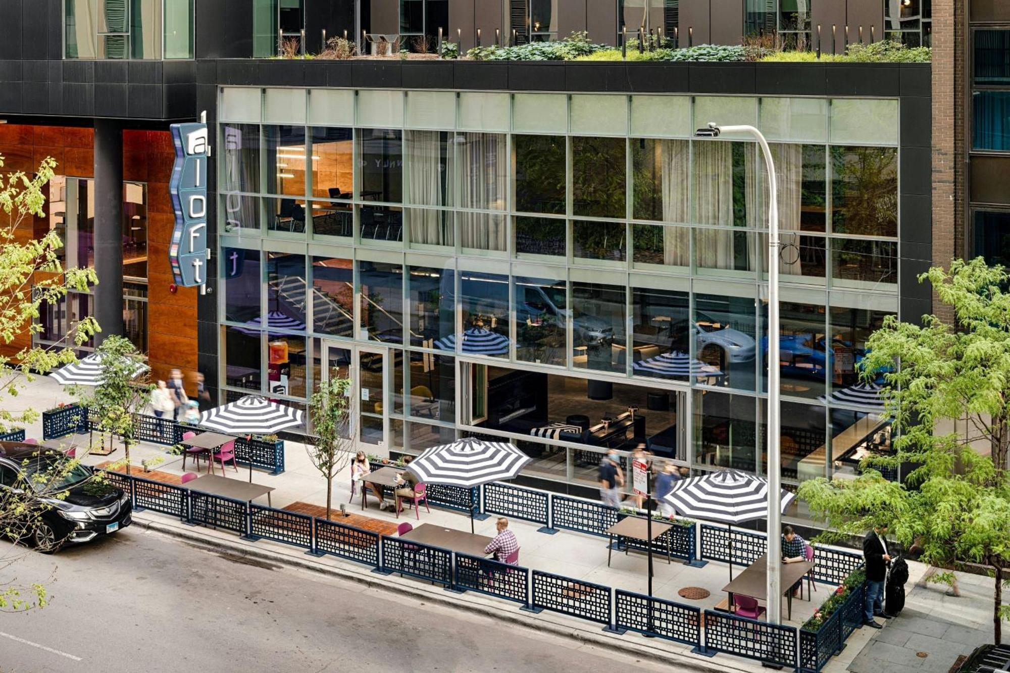 Aloft Chicago Mag Mile Hotel Eksteriør billede