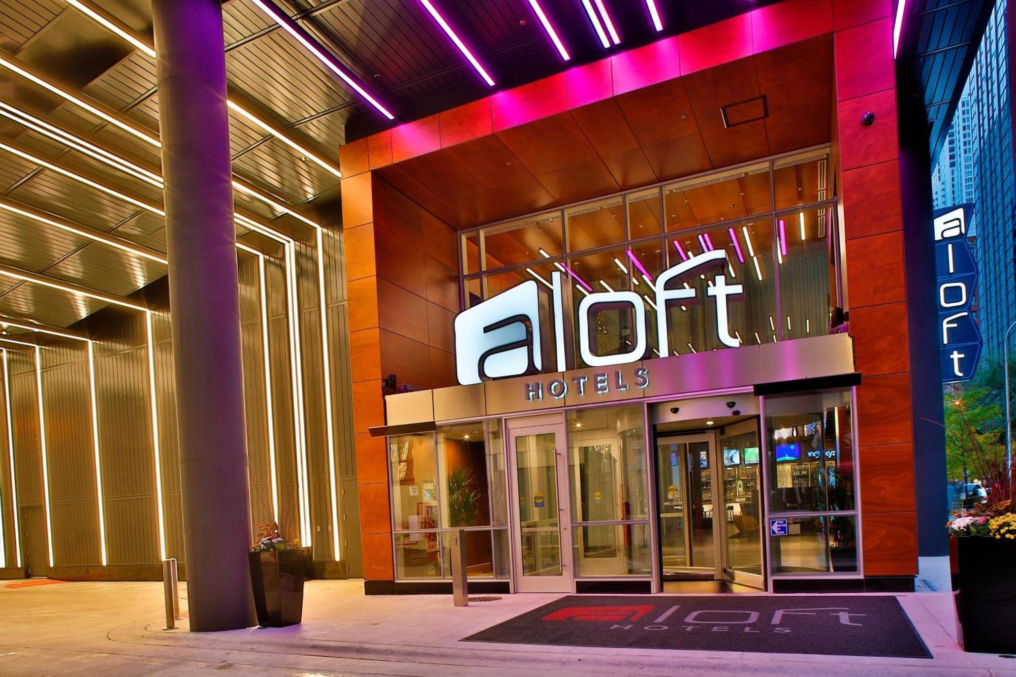 Aloft Chicago Mag Mile Hotel Eksteriør billede